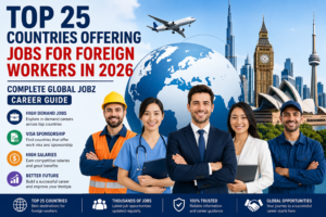 Top 25 Countries Offering Jobs for Foreign Workers in 2026: Complete Global Jobz Career Guide